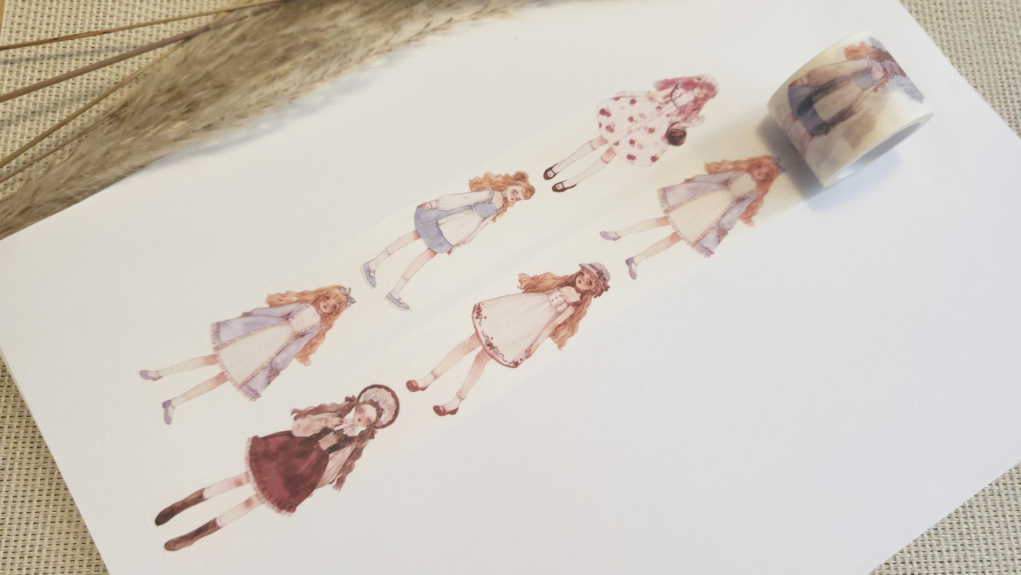 Design Washi Tape Mädchen